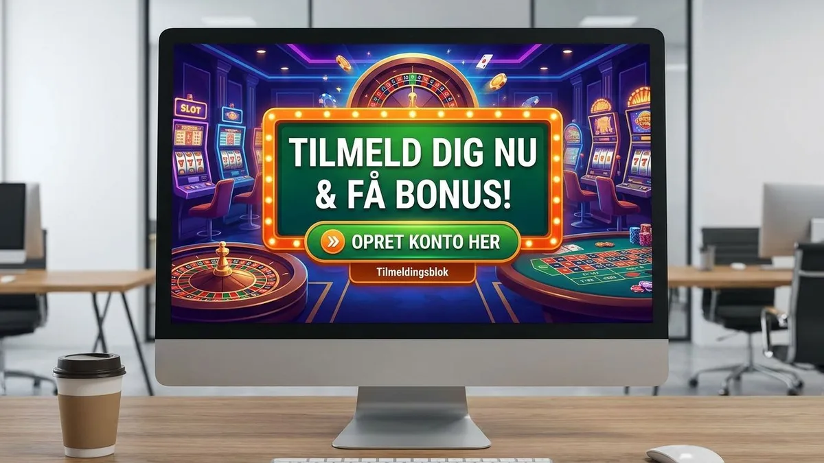 Tilmelding med bonus